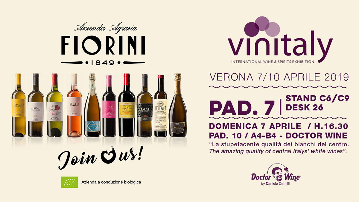 Fiorini al Vinitaly 2019