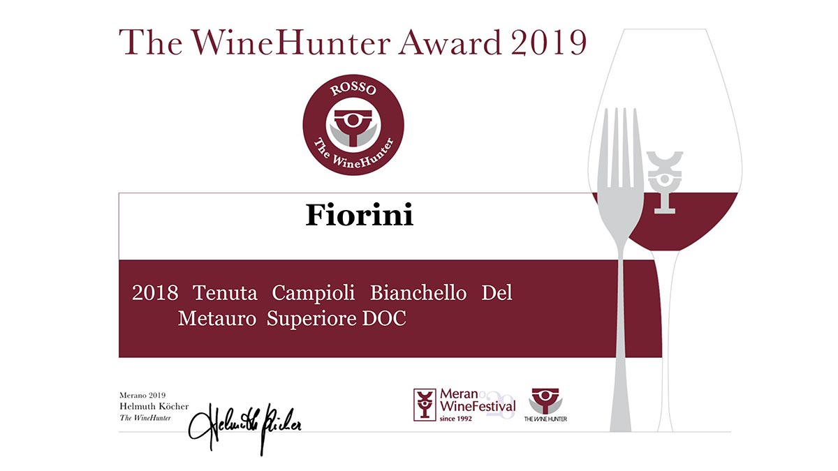 THE WINEHUNTER AWARD 2019